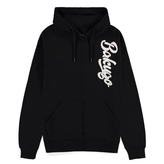 Difuzed My Hero Academia Bakugo Zipper Hoodie - L izmērs - Vīriešu hūdijs ar ravējslēdzēju un kapuci