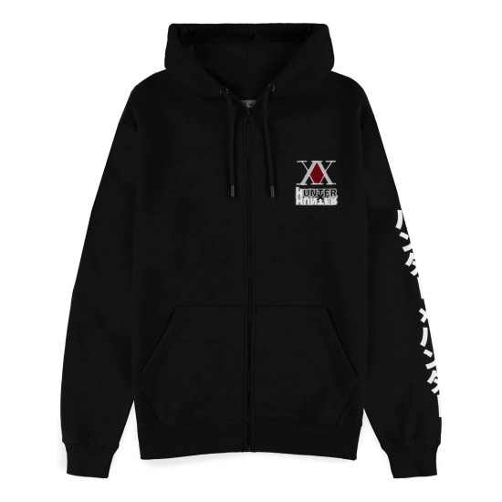 Difuzed Hunter x Hunter Gon and Kirua Zipper Hoodie - M izmērs - Vīriešu hūdijs ar ravējslēdzēju un kapuci