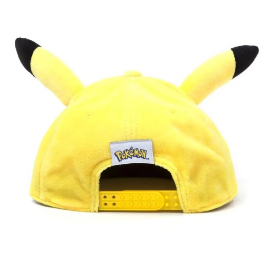 Difuzed Pokemon Pikachu Plush Snapback Cap