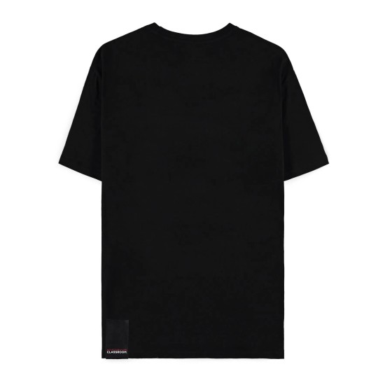 Difuzed Assassination Classroom Short Sleeved T-shirt - XL izmērs / Melns - Vīriešu kokvilnas T-krekls