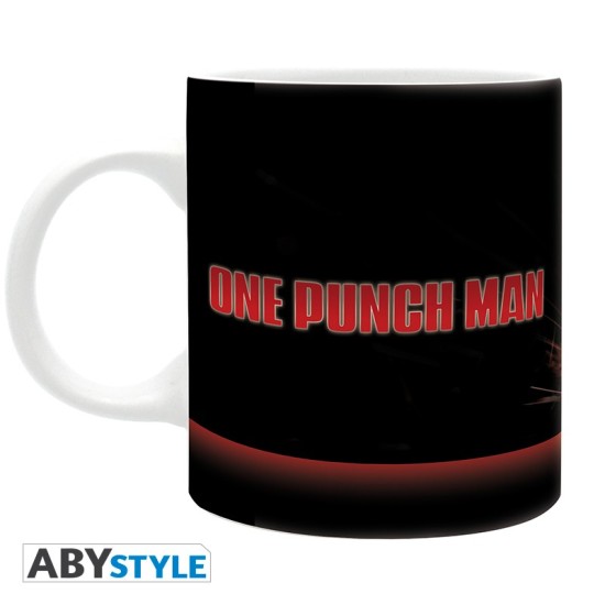 ABYstyle One-Punch Man Ceramic Mug 320ml - Saitama and Genos - Krūze