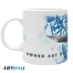 ABYstyle Sword Art Online Ceramic Mug 320ml - Asuna & Kirito Swords - Krūze