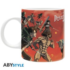 ABYstyle Attack on Titan Ceramic Mug 320ml - Battle Scene Season 4