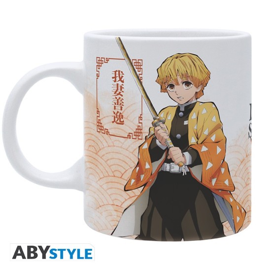 ABYstyle Demon Slayer Ceramic Mug 320ml - Zenitsu & Inosuke - Krūze