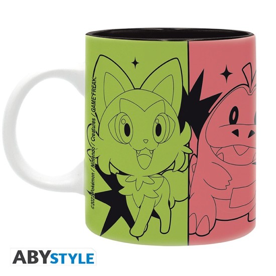 ABYstyle Pokemon Ceramic Mug 320ml - Scarlet & Violet Starters - Krūze