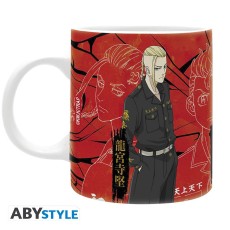 ABYstyle Tokyo Revengers Ceramic Mug 320ml - Draken / Takemichi / Mikey - Krūze