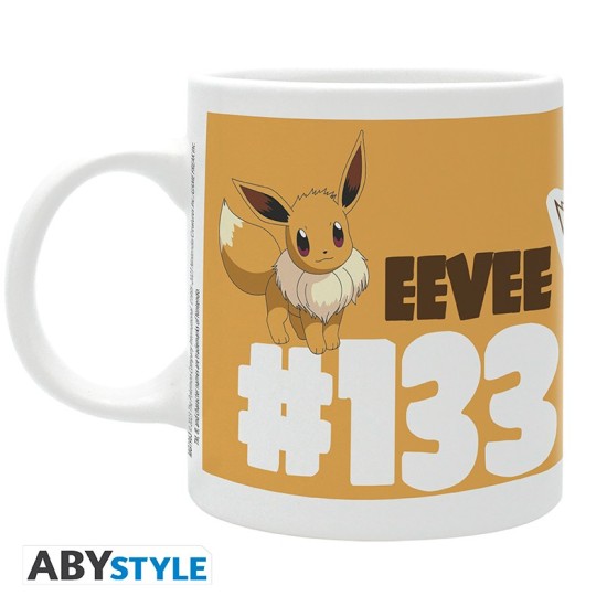 ABYstyle Pokemon Ceramic Mug 320ml - Eevee 133 - Krūze
