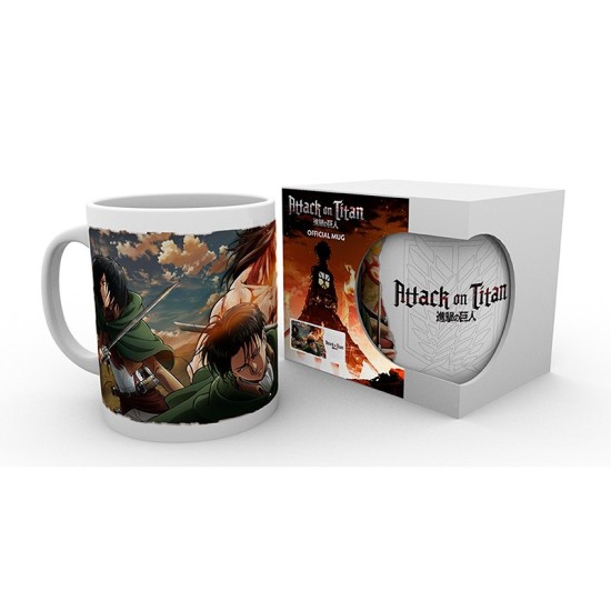 ABYstyle Attack on Titan Ceramic Mug 320ml - Scouts - Krūze