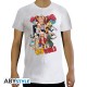 ABYstyle One Piece New World Group T-shirt - XS izmērs / Balts - Vīriešu kokvilnas T-krekls