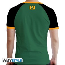 ABYstyle My Hero Academia Bakugo T-shirt - XL izmērs / Zaļš - Vīriešu kokvilnas T-krekls