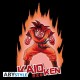 ABYstyle Dragon Ball Z Kaio Ken T-shirt - XS izmērs / Melns - Vīriešu kokvilnas T-krekls