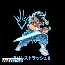 ABYstyle Dragon Quest Dai Avan Strash T-shirt - XL size / Black - Men's cotton T-shirt