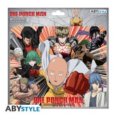 ABYstyle One-Punch Man Flexible Mousepad 23.5 x 19.5 cm - Heroes - Коврик для мышки