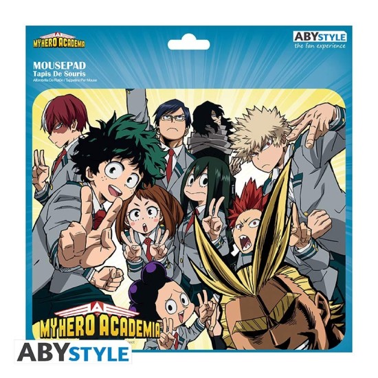 ABYstyle My Hero Academia Flexible Mousepad 23.5 x 19.5 cm - Class - Peles paliktnis