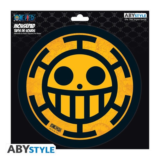 ABYstyle One Piece Flexible Mousepad 21.5 cm - Skull Law - Peles paliktnis