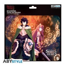 ABYstyle The Rising of the Shield Hero Flexible Mousepad 23.5 x 19.5 cm - Naofumi & Raphtalia - Peles paliktnis