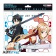 ABYstyle Sword Art Online Flexible Mousepad 23.5 x 19.5 cm - Kirito and Asuna - Peles paliktnis