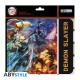 ABYstyle Demon Slayer Flexible Mousepad 23.5 x 19.5 cm - Key Art - Peles paliktnis