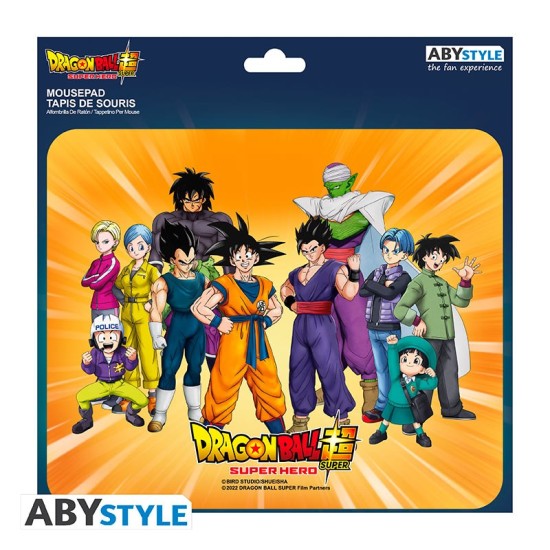 ABYstyle Dragon Ball Hero Flexible Mousepad 23.5 x 19.5 cm - Group - Peles paliktnis