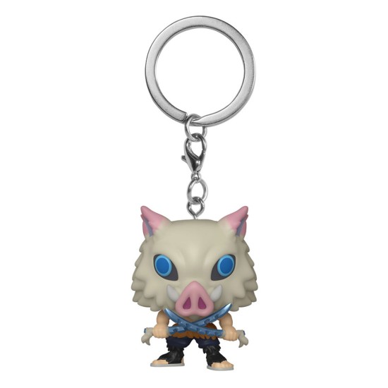 Funko Pocket POP! Demon Slayer Kimetsu no Yaiba Keychain - Inosuke Display - Vinila atslēgu piekariņš