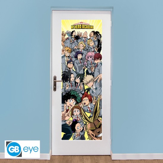 ABYstyle My Hero Academia Door Poster 53 x 158 cm - Classroom - Durvju plakāts