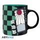 ABYstyle Demon Slayer Gift Set Mug / Notebook / Keychain - Tanjiro - Komplekts krūze / klade / atslēgu piekariņš