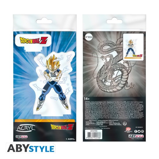 ABYstyle Dragon Ball Z Acryl Figure 10cm - Vegeta - Akrila figūriņa