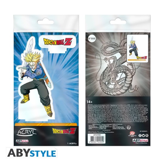 ABYstyle Dragon Ball Z Acryl Figure 12.5cm - Trunks - Akrila figūriņa