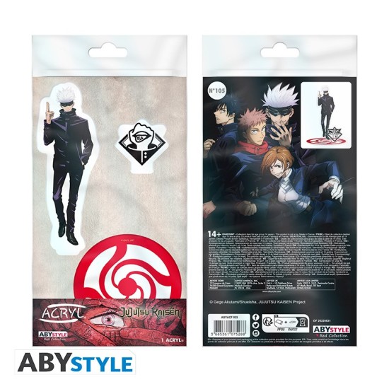 ABYstyle Jujutsu Kaisen Acryl Figure 10cm - Gojo - Akrila figūriņa