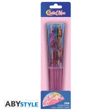 ABYstyle Sailor Moon Hand Fan 42cm - Sailor Moon & Chibi Moon - Веер