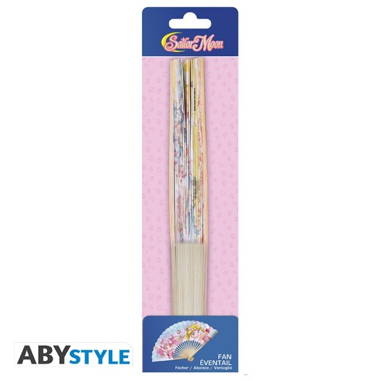 ABYstyle Sailor Moon Hand Fan 42cm - Sailor Moon & Cats - Vēdeklis