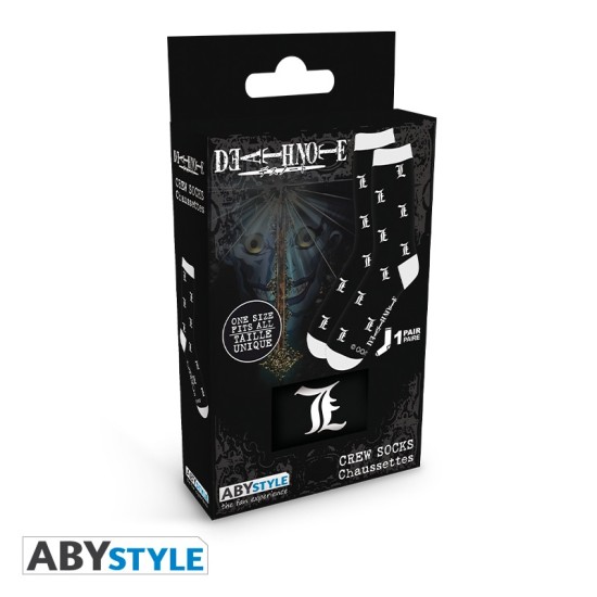 ABYstyle Death Note Socks (1 Pack) One Size - L - Zeķes 1 pāris