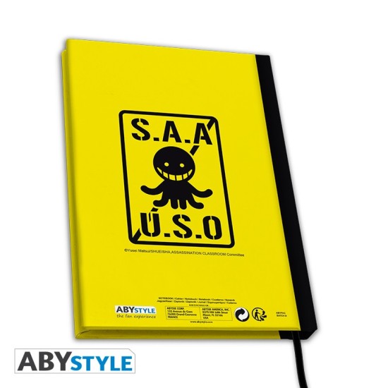 ABYstyle Assassination Classroom A5 Notebook 21 x 15cm - Koro-sensei - Klade