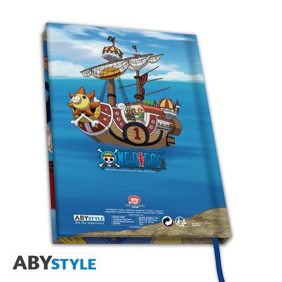 ABYstyle One Piece A5 Notebook 21 x 15cm - Straw Hat Crew - Klade