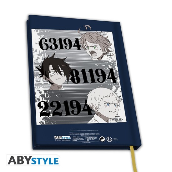 ABYstyle The Promised Neverland A5 Notebook 21 x 15cm - Orphans - Klade