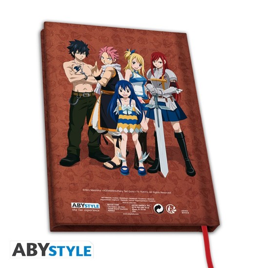 ABYstyle Fairy Tail A5 Notebook 21 x 15cm - Emblem - Klade