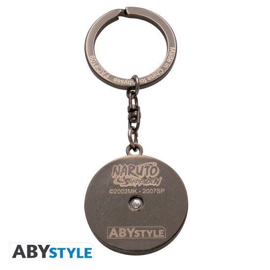 ABYstyle Naruto Shippuden Keychain - Sharingan - Metālisks atslēgu piekariņš