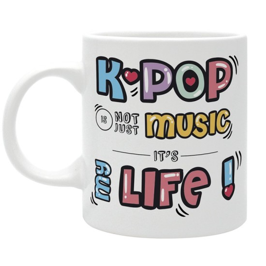 ABYstyle Asian Art K-POP Ceramic Mug 320ml - Happy Mix