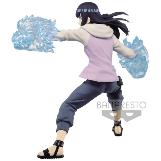 Banpresto Naruto Shippuden Vibration Stars Figure 16cm - Hinata Hyuga - Plastic figure