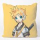 Popbuddies Kagamine Rin & Len Cushion Cover 50 x 50 cm - Kagamine Len - Dekoratīva spilvendrāna