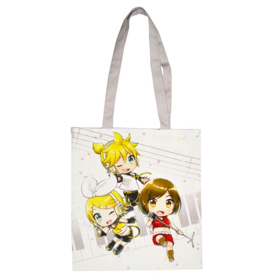 Popbuddies Hatsune Miku Tote Shopping Bag 35 x 40 cm - Chibi Piapro Characters - Iepirkumu soma