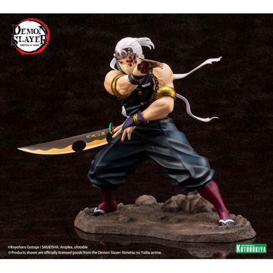 Kotobukiya Demon Slayer Kimetsu no Yaiba ARTFXJ Bonus Edition Figure 23cm - Tengen Uzui - Plastmasas figūriņa