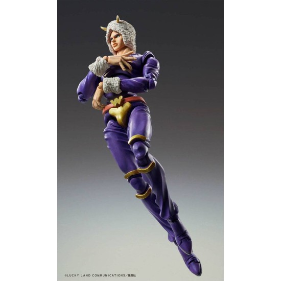 Medicos Entertainment Jojo's Bizarre Adventure Part 6 Stone Ocean Action Chozokado Figure 16cm - Weather R - Plastmasas figūriņa