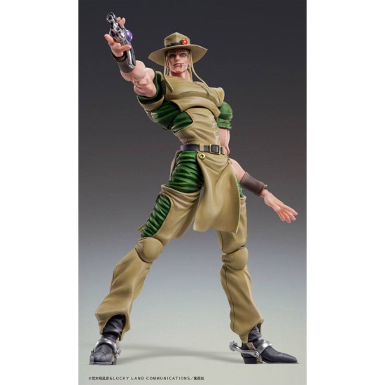 Medicos Entertainment Jojo's Bizarre Adventure Part 3 Super Action Chozokado Figure 15cm - Hol Horse - Plastmasas figūriņa