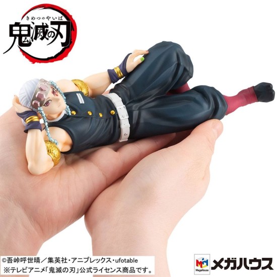 MegaHouse Demon Slayer Kimetsu no Yaiba G.E.M Palm Size Deluxe Edition Figure 19cm - Uzui-san - Plastmasas figūriņa