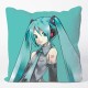 Popbuddies Hatsune Miku Cushion Cover 50 x 50 cm - Hatsune Miku - Dekoratīva spilvendrāna