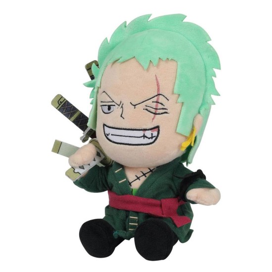 Sakami Merchandise One Piece Plush Toy 25cm - Rorona Zoro - Plīša rotaļlieta