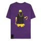 Difuzed Assassination Classroom Koro-Sensei Purple T-shirt - L izmērs / Violets - Vīriešu kokvilnas T-krekls