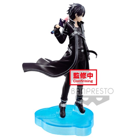 Banpresto Sword Art Online War of Underworld Figure 17cm - Kirito - Plastmasas figūriņa