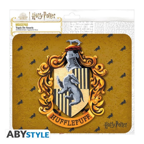 ABYstyle Harry Potter Flexible Mousepad 23.5 x 19.5 cm - Hufflepuff - Peles paliktnis